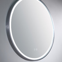 Sphere 81cm Aluminium LED Mirror with Demister